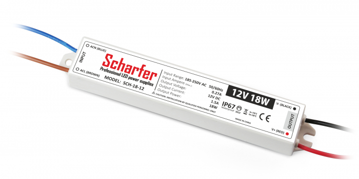 Sursa de alimentare LED Profesionala 12V 18W SCHARFER [4]