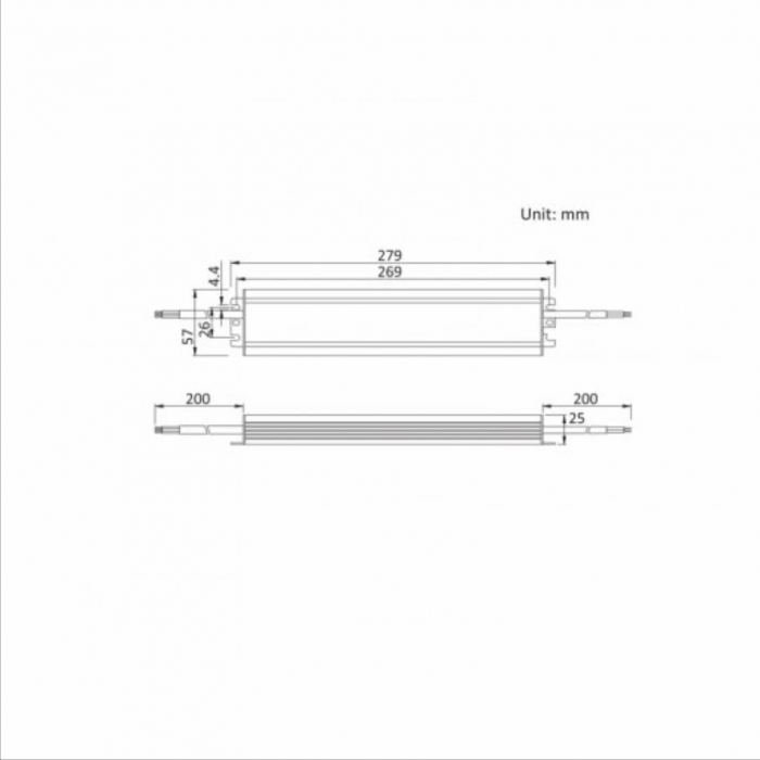Sursa de alimentare LED Profesionala 24V 150W SCHARFER [2]