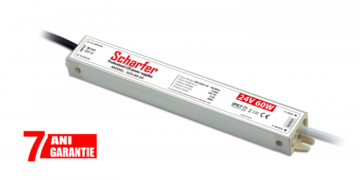 Sursa de alimentare LED Profesionala 24V 60W SCHARFER [4]