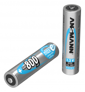 Acumulatori preincarcati AAA R3 800mAh blister 2 bucati ANSMANN [1]