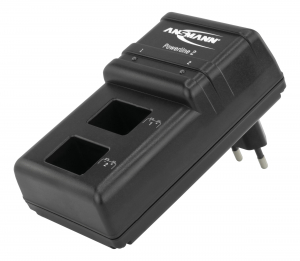 Incarcator Powerline 2 pentru 1-2 acumulatori 9V ANSMANN [2]