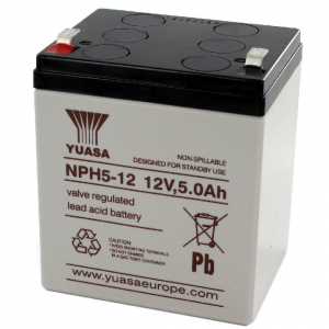 Acumulator stationar plumb acid YUASA 12V 5Ah AGM VRLA [1]