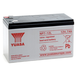 Acumulator stationar plumb acid YUASA 12V 7Ah T2 AGM VRLA [1]