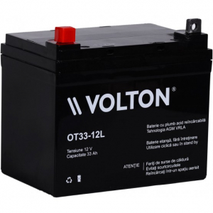 Acumulator stationar plumb acid VOLTON 12V 33Ah AGM VRLA [0]
