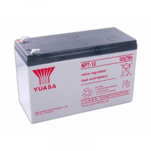 Acumulator stationar plumb acid YUASA 12V 7Ah T1 AGM VRLA [1]