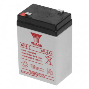 Acumulator stationar plumb acid YUASA 6V 4Ah AGM VRLA [0]