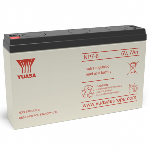 Acumulator stationar plumb acid YUASA 6V 7Ah AGM VRLA [0]