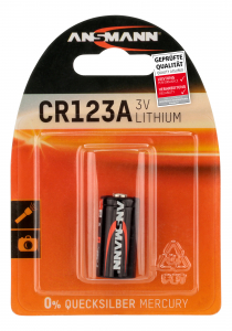 BATERII - Baterie litiu CR123A ANSMANN