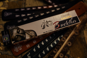 Betisoare parfumate Golden Buddha 15g [1]