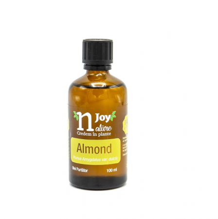Uleiuri Purtatoare - Ulei Pur Migdale / Almond / Prunus Amygdalus var. dulcis 100ml