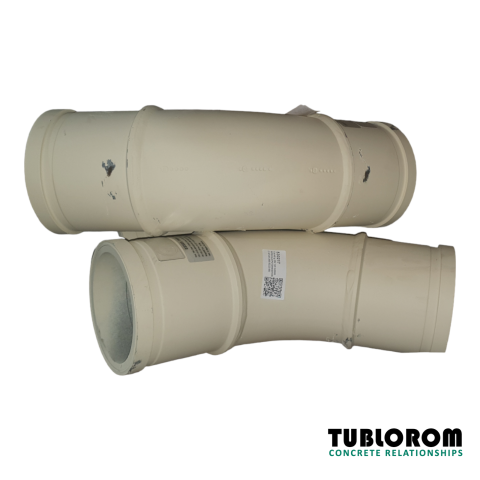 TUBULATURA - 530217 COT DN 125 45 GRADE pompa de beton PUTZMEISTER