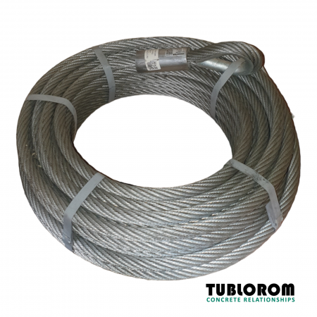 STATII DE BETOANE LIEBHERR - 773308105 Cablu skip BMX 01.00 R  15mmx 23,5 m Compactmix