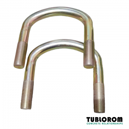 AUTOBETONIERE LIEBHERR - 970097105 Brida mica betoniere Liebherr - fata (piulite incluse)