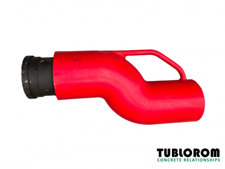 REDUCERI - Cot poliuretan DN125 5"1/2 cu flansa metalica