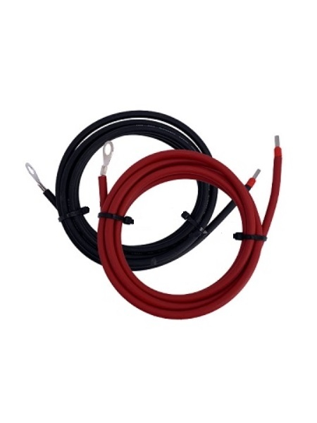 Cablu de conexiune 2X 2M - 4mm² Controler -Acumulatori-big