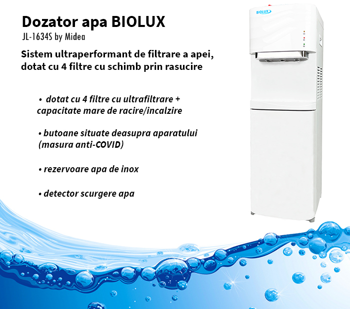 Abonament Dozator apa cu sistem de filtrare BIOLUX JL-1634S UF-big