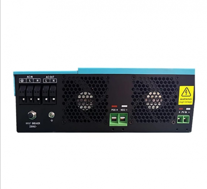 Invertor solar hibrid Offgrid 24V 3.5KW/ Sinus Pur Cu Regulator MPPT 100A si modul WIFI inclus-big