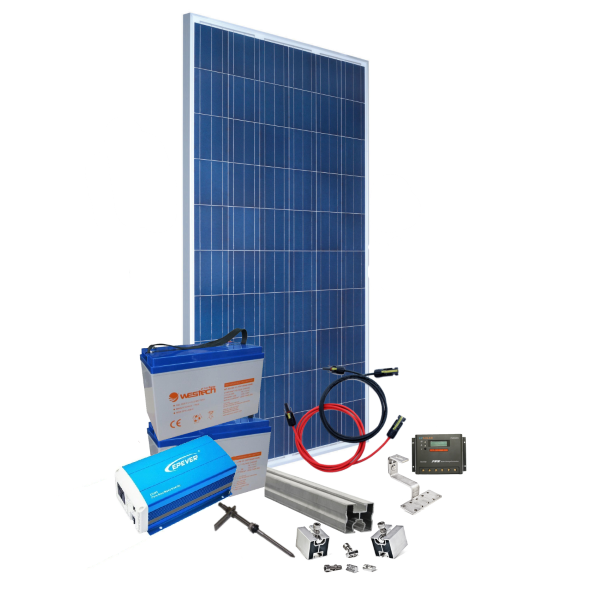 Sistem fotovoltaic 1 KW cu Invertoare -UP-3000W-48V Off-Grid Controler MPPT integrat-big