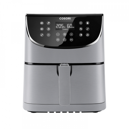 Friteuza cu aer cald COSORI 1700 W, 5.5l, 11 programe, Afisaj digital, Gri - CP158-AF-RXA0
