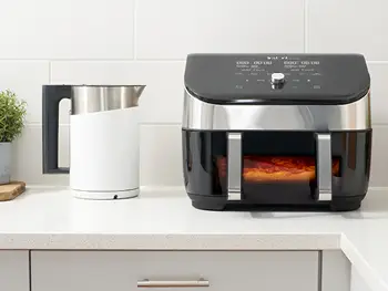 Friteuza cu aer cald Vortex Plus 9 Versazone Clear Cook2