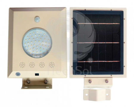 Lampa stradala LED, cu panou solar si acumulator Li-Ion integrat0