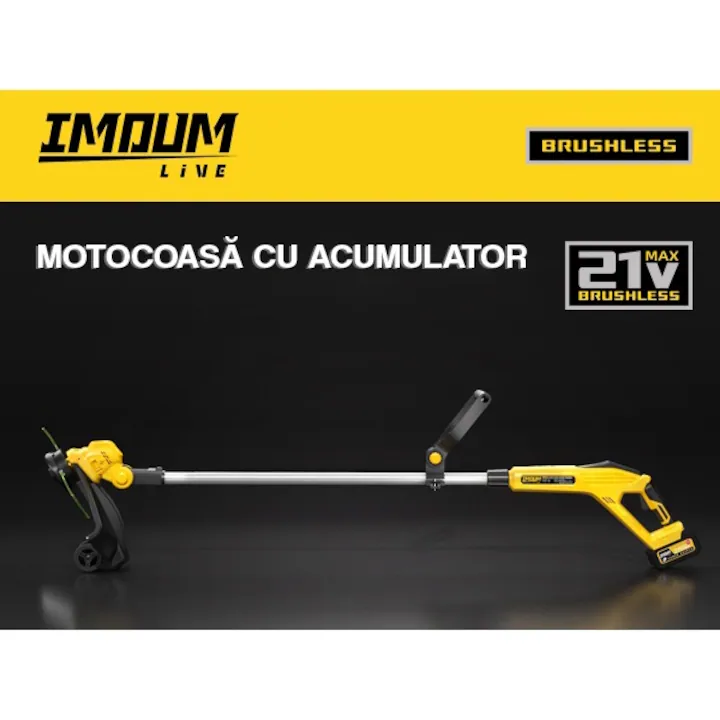 Motocoasa cu acumulator 15 inch Imoum Live5