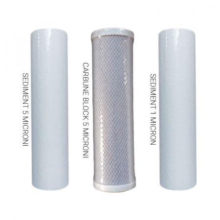 Dozatoare si Filtre de apa - Set 3 Cartuse Filtrante Osmoza