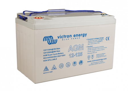 Victron Energy 12V/125Ah AGM Super Cycle Batt. (M8)4