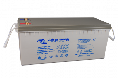 Victron Energy 12V/230Ah AGM Super Cycle Batt. (M8)1