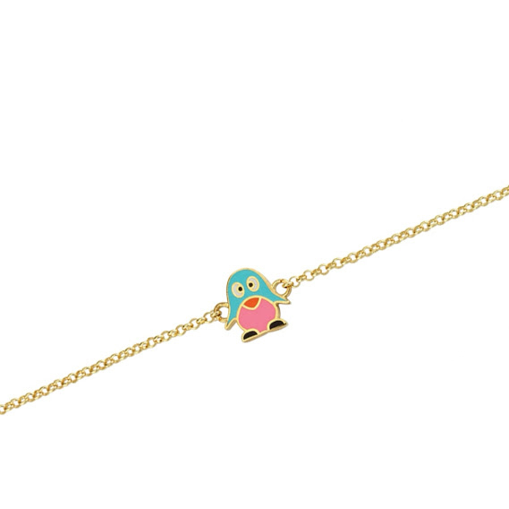 Bratara aur galben copii pinguin colorat - DA544 [2]