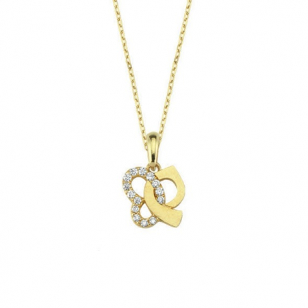 Coliere - Colier aur galben 14k cu pandant - DA514