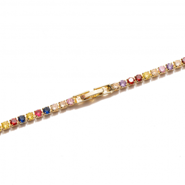 Bratara Tennis Cu Cristale Zirconia Multicolore [3]