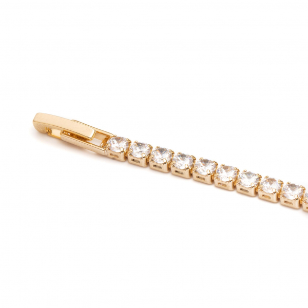 Bratara Aurie Tennis Cu Cristale Zirconia [4]