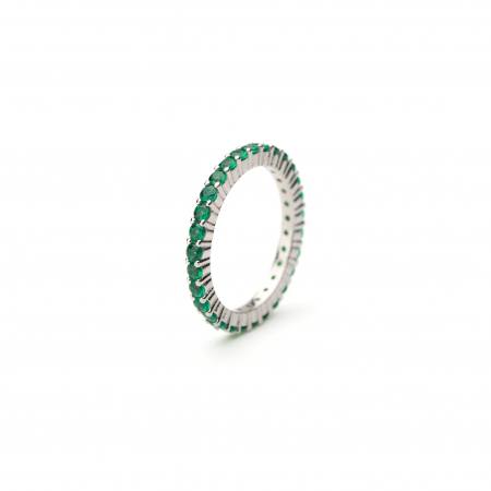 Inele - Inel Tennis Green Round