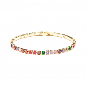 Bratara Tennis Cu Cristale Zirconia Multicolore [0]