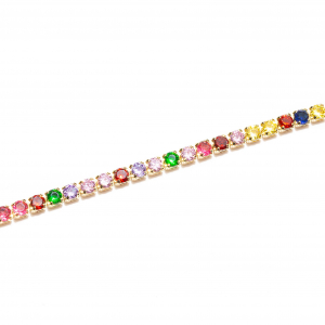 Bratara Tennis Cu Cristale Zirconia Multicolore [1]