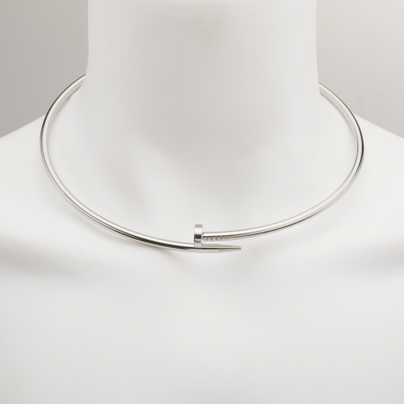 Coliere - Colier Cui Fix Argintiu