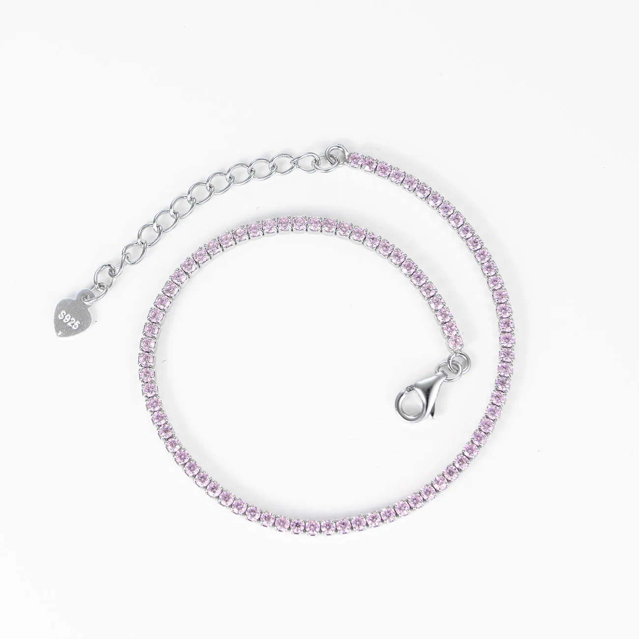 Toate Produsele - Bratara Tennis Din ARGINT 925 Ametist