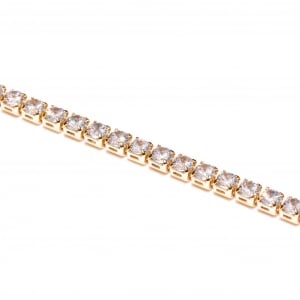 Bratara Aurie Tennis Cu Cristale Zirconia [2]