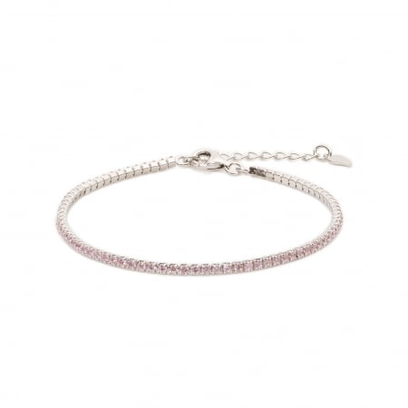 Noutati - Bratara Tennis Din ARGINT 925 Pink