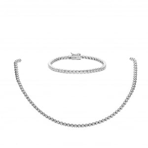 Coliere - Set Tennis Argint 925