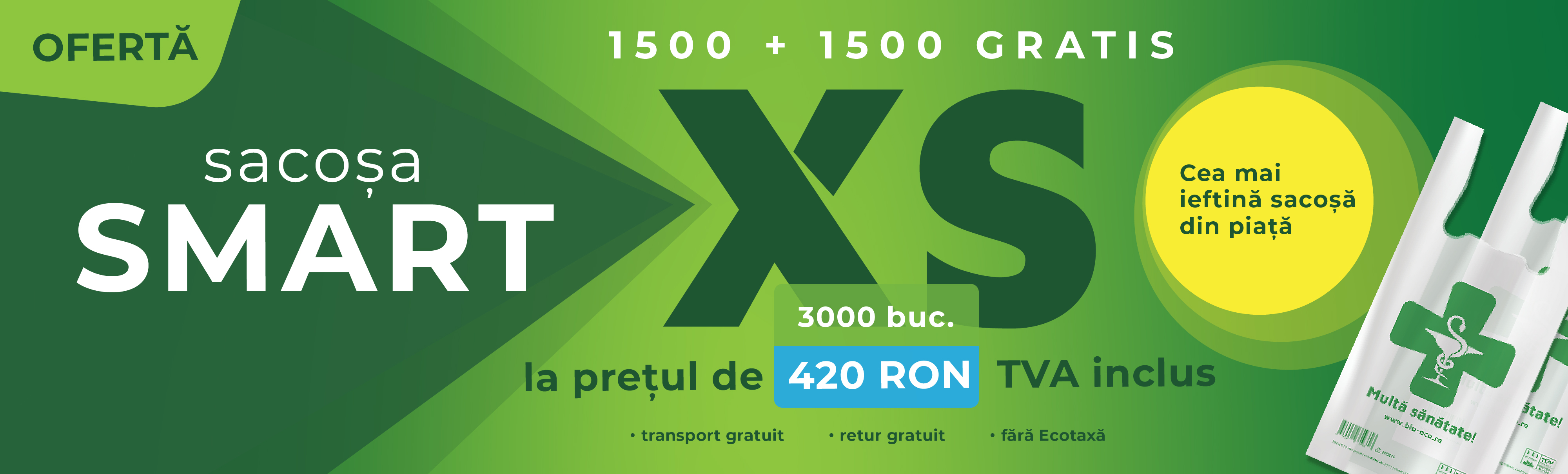 Smart XS 1500+1500 Gratis