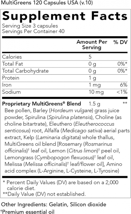 MultiGreens Capsules [4]