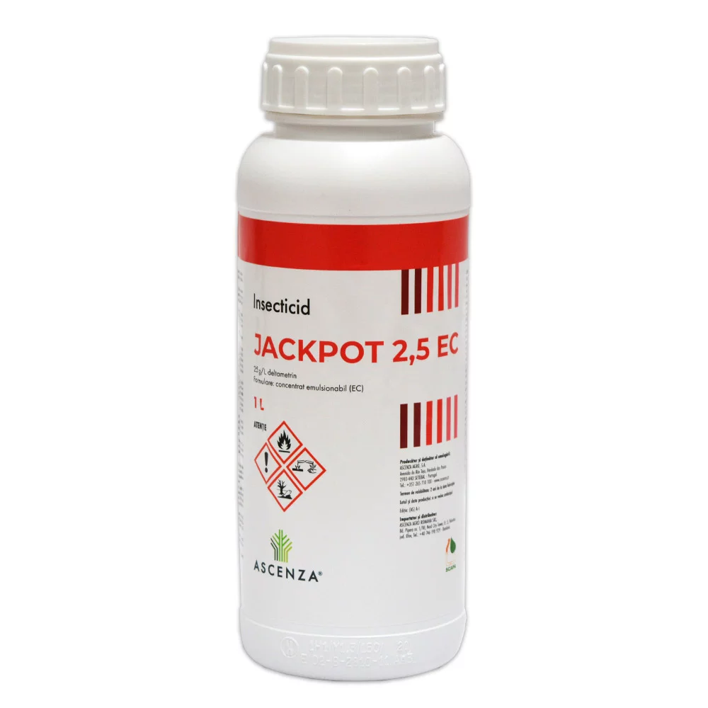 Insecticide - JACKPOT 2.5 EC INSECTICID CONVENTIONAL PIRETROID 1 L