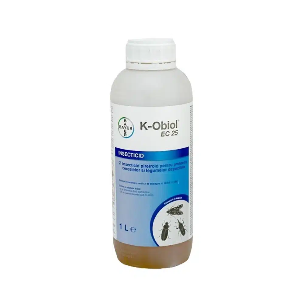 Insecticide - K-OBIOL EC 25 INSECTICID SPATII DE DEPOZITARE