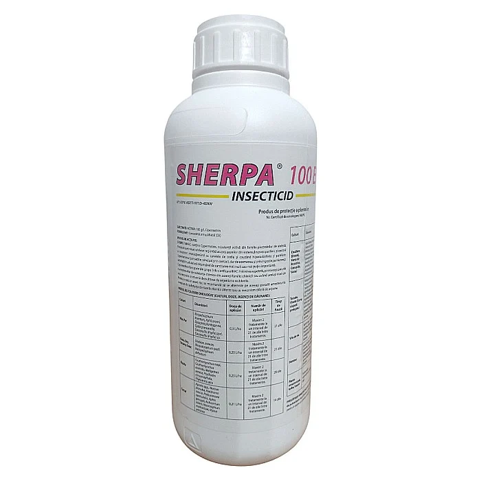 Insecticide - SHERPA 100 EC INSECTICID CONVENTIONAL PIRETROID 1 L