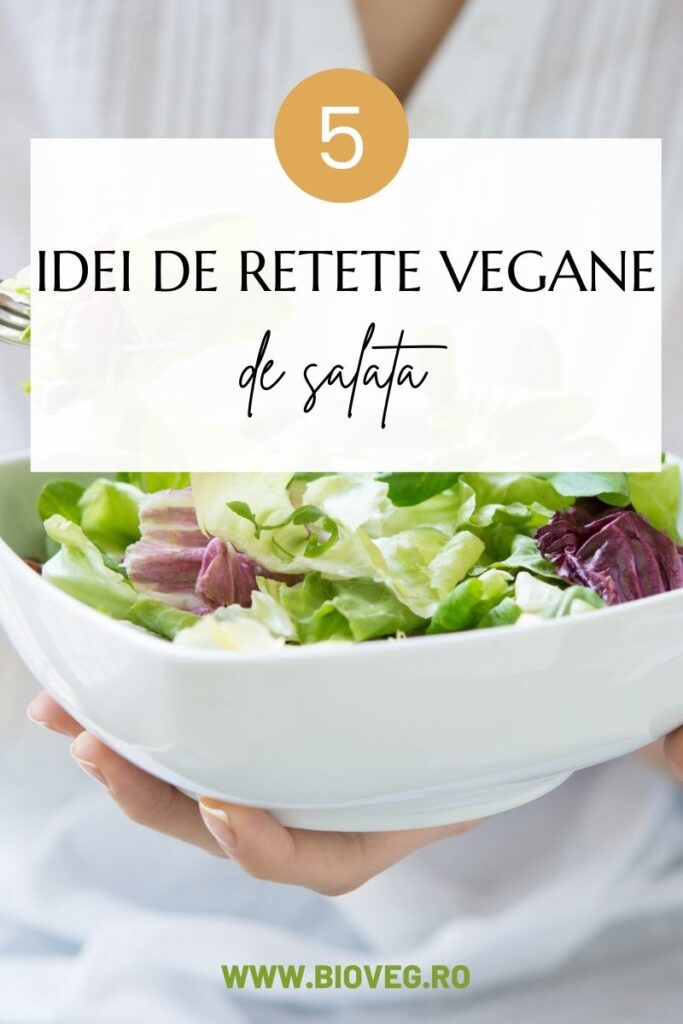5 idei de salate vegane