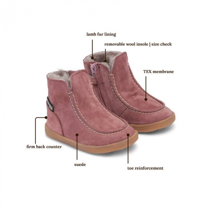 Mocca II Boot Orchid Suede [6]