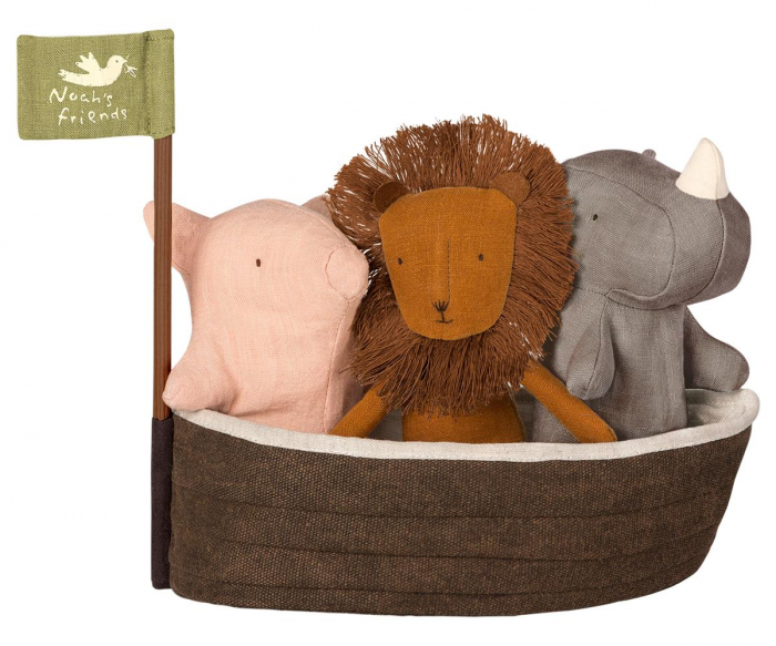 Noah's Ark  w 3 mini animals [1]