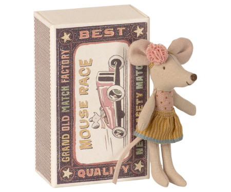 Little sister mouse in matchbox [0]